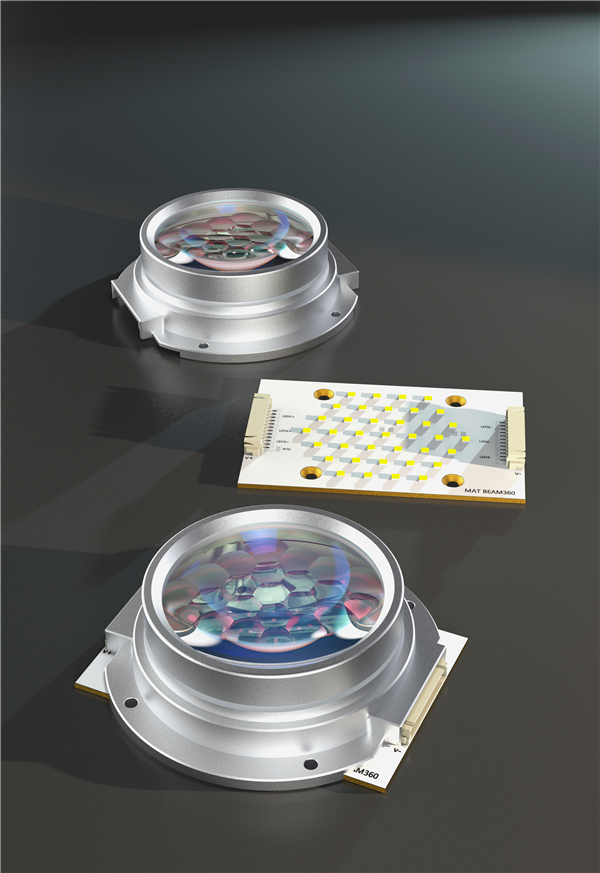 MATGOBO360 lens LED matrix board and the module assembly.jpg